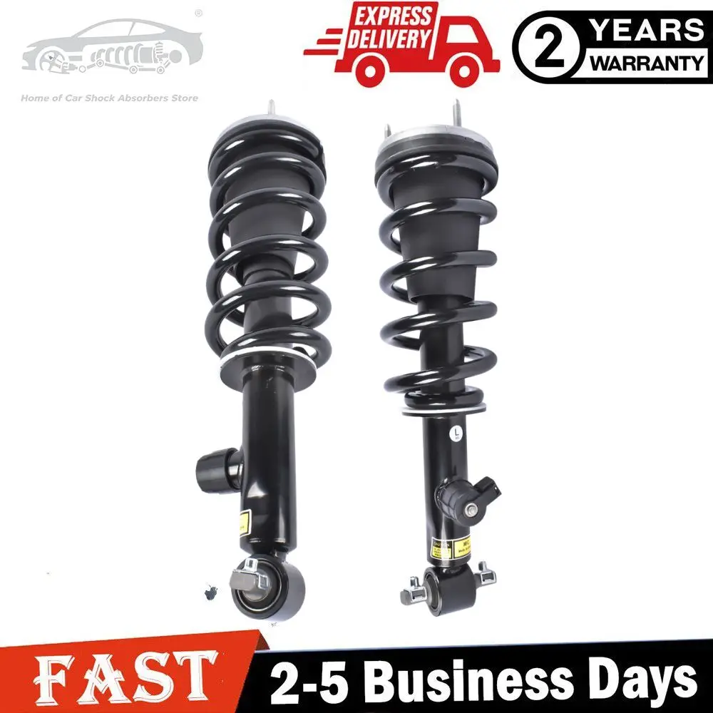 2x Front Shock Struts Assys Electric 84519548 84519549 For GMC Sierra 1500 19-24
