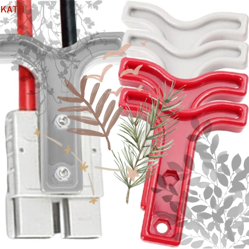 2 Pcs Plug Universal Power Handle For 50A 80A Quick Release Power Connector Secure Connection Assist Pull Handle