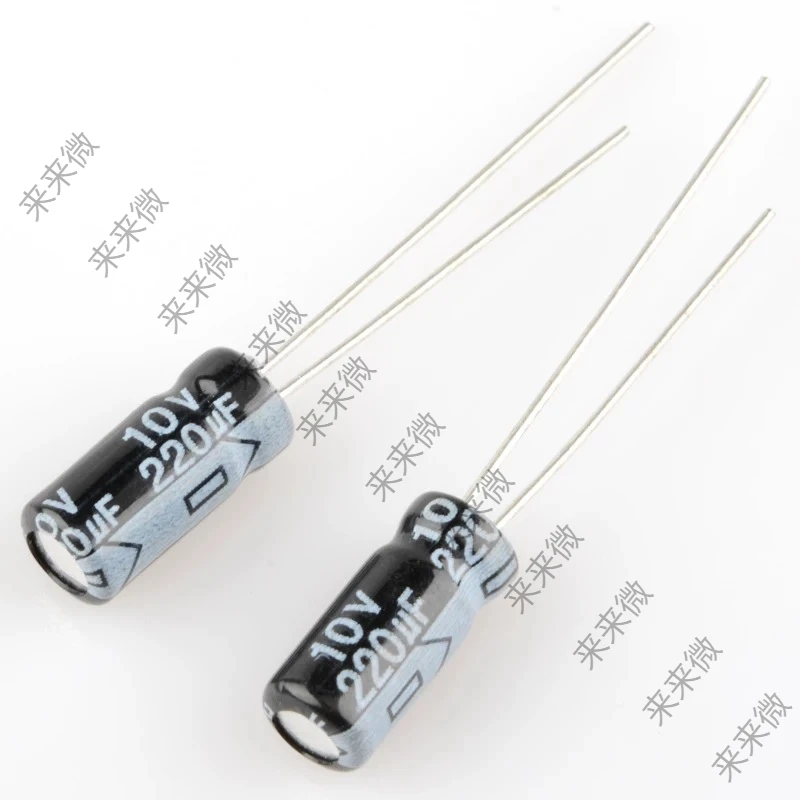 20Pcs electrolytic capacitor 10V/220UF 5 * 12MM 220UF/10V