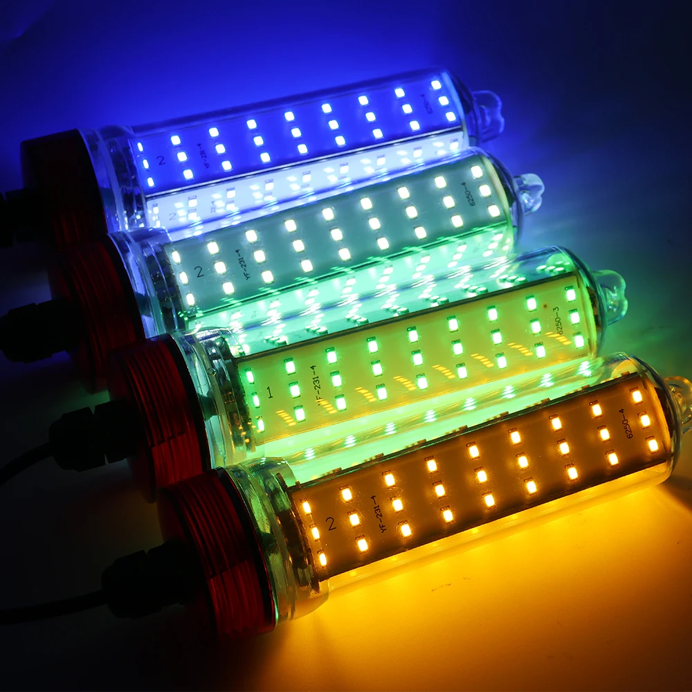 1 x 55W Tragbares LED-Unterwasser-Angellicht, 12V-85V, Unterwasser-Fischlocklicht, Angelzubehör – Detail 5