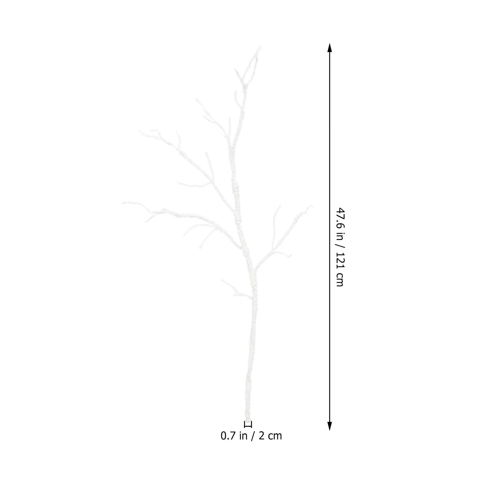 

Simulated Dead Branches Artificial Fake Dried Natural White Wedding Vase Decor Home nament Stylish Tree Centerpiece