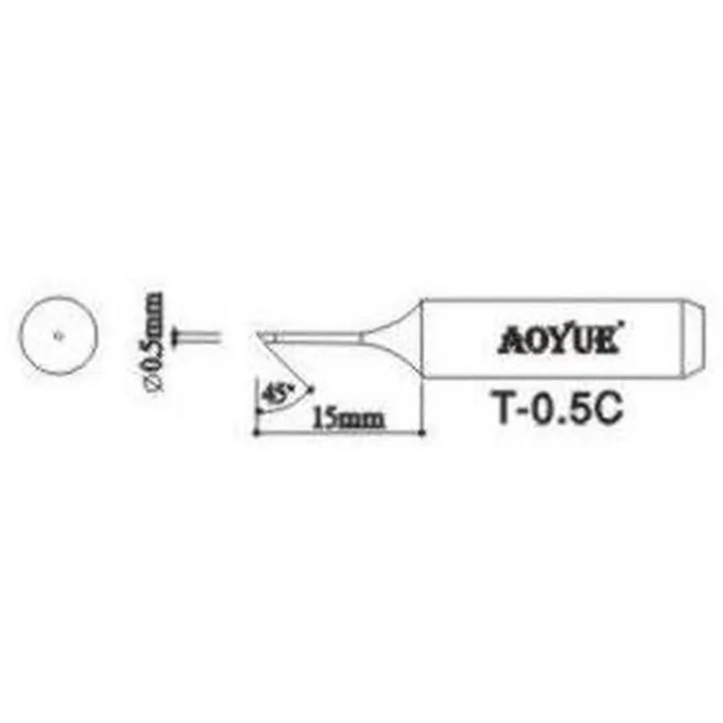 Aoyue T0,5c Replacement Soldering Iron Tips Aoyue