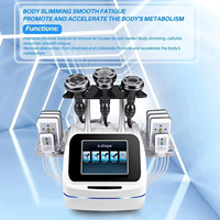5 in 1 S-Shape 40K Cavitation Body Slimming Machine Body Shaping Vacuum Multipolar RF Beauty Device For Face And Body-UI8O