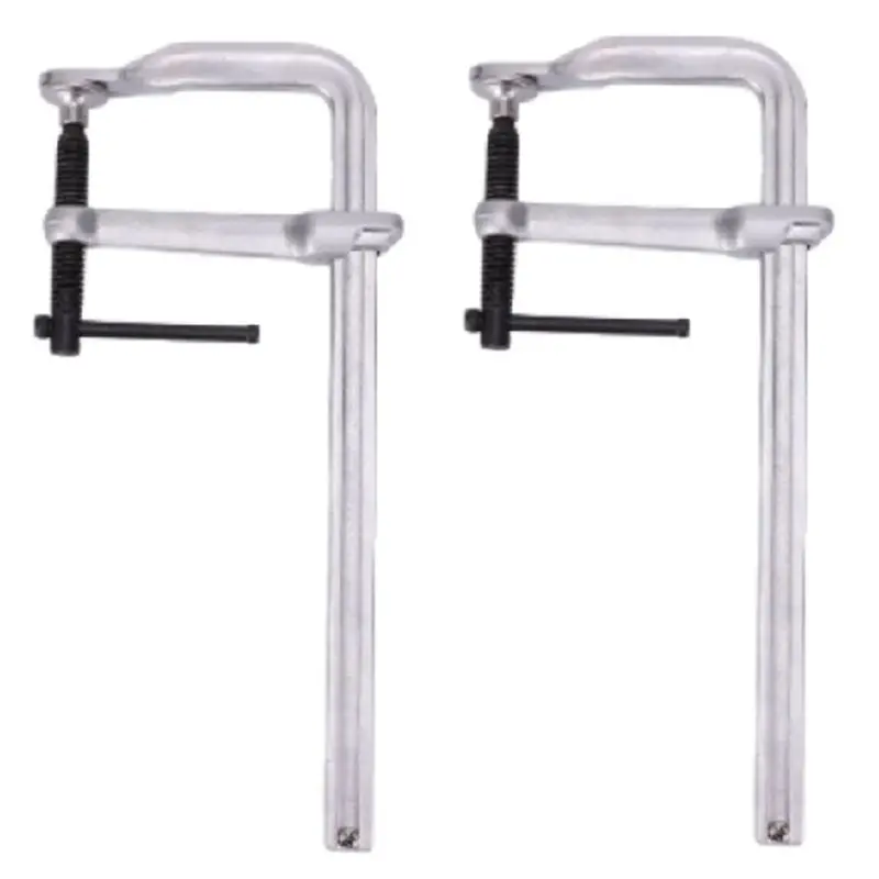 WCS-For Industrial Tools Compatible-2Pcs 60X120mm Heavy-Duty Woodworking F Clamp-Fixed Quick Clamp Design
