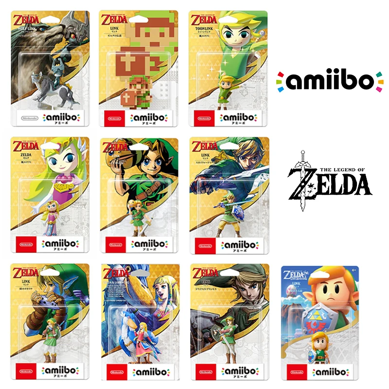 ARTSWIFT Amiibo - The Legend of Zelda: Link Ocarina Skyward Sword Loftwing 8bit Twilight Princess Original Asian Version