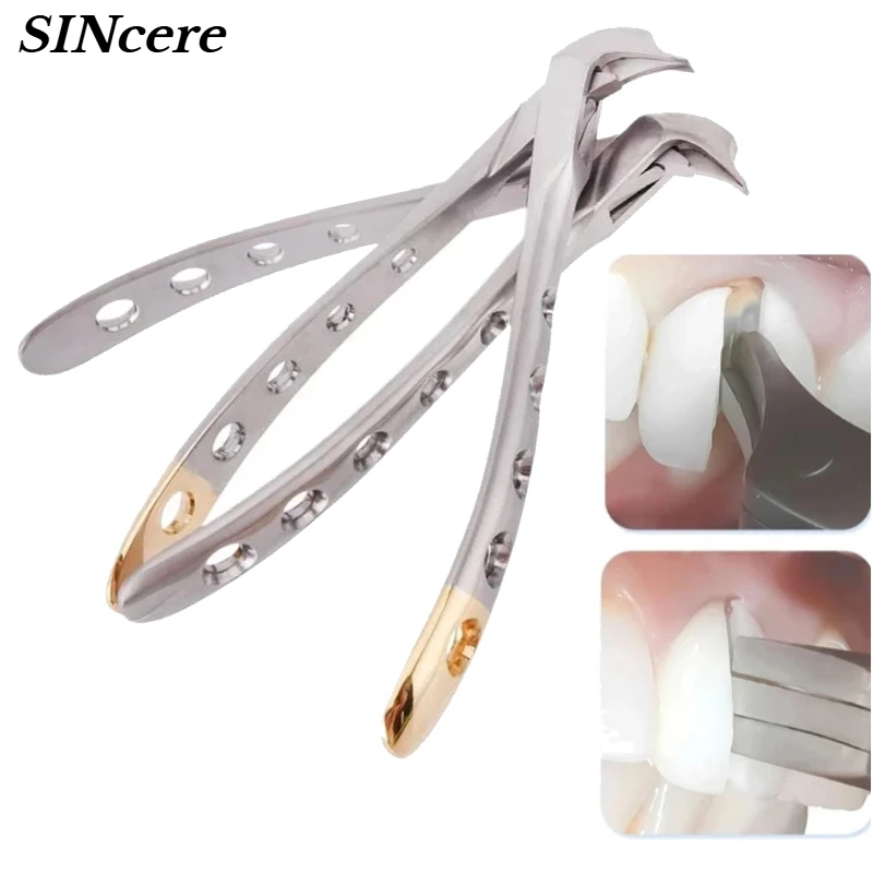 

Dental Crown Breaking Forceps Tooth Crown Remover Plier Dental Root Elevator Broken Crown Remover Surgical Dentist Tools