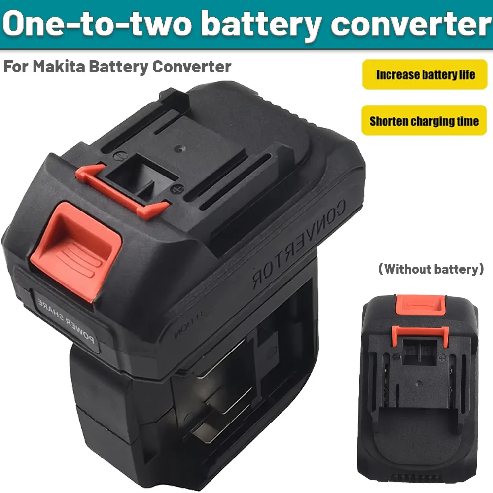 

Multi Functional Battery Converter fit For Makita 2 in 1 Electric Impact Drill Wrench Screwdriver Li-Ion Battery Converter