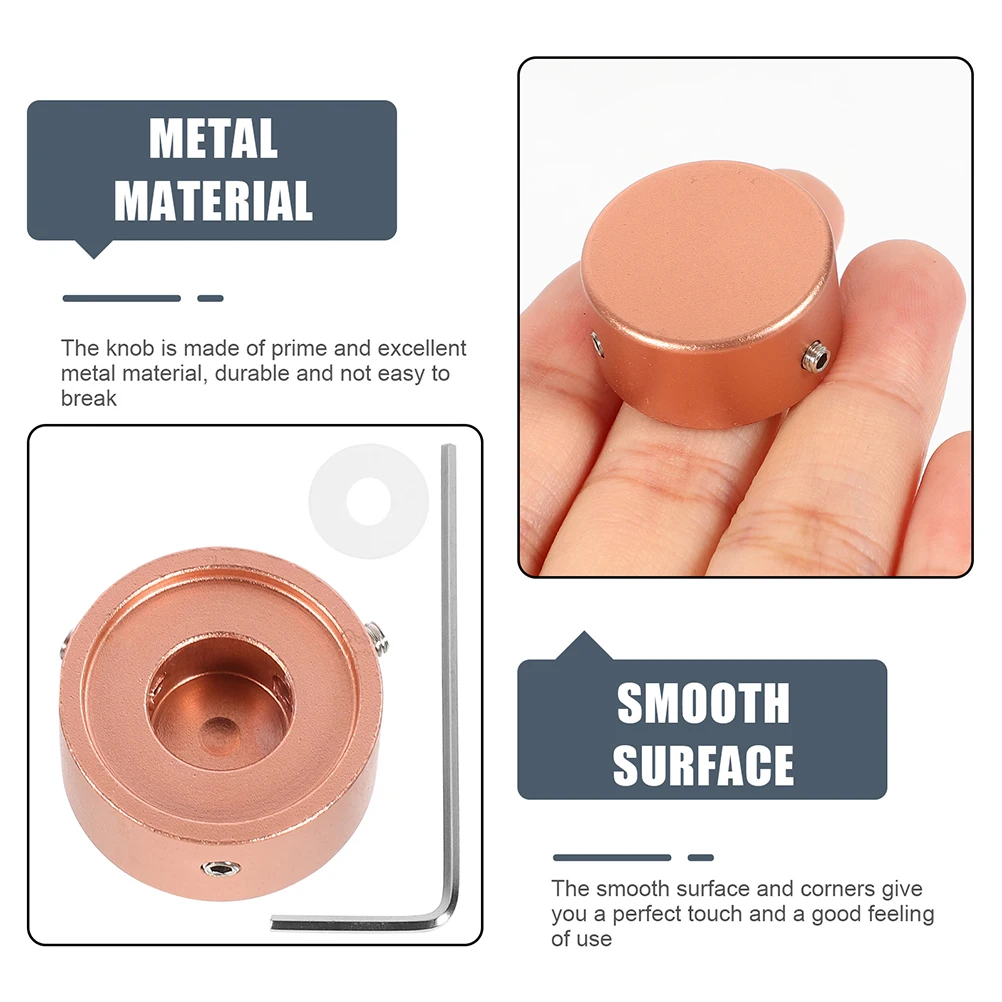 

1 set 1 Set Metal Effect Footswitch Toppers Replacement Pedal Protection Cap Durable Reusable Guitar Foot Guitar Parts