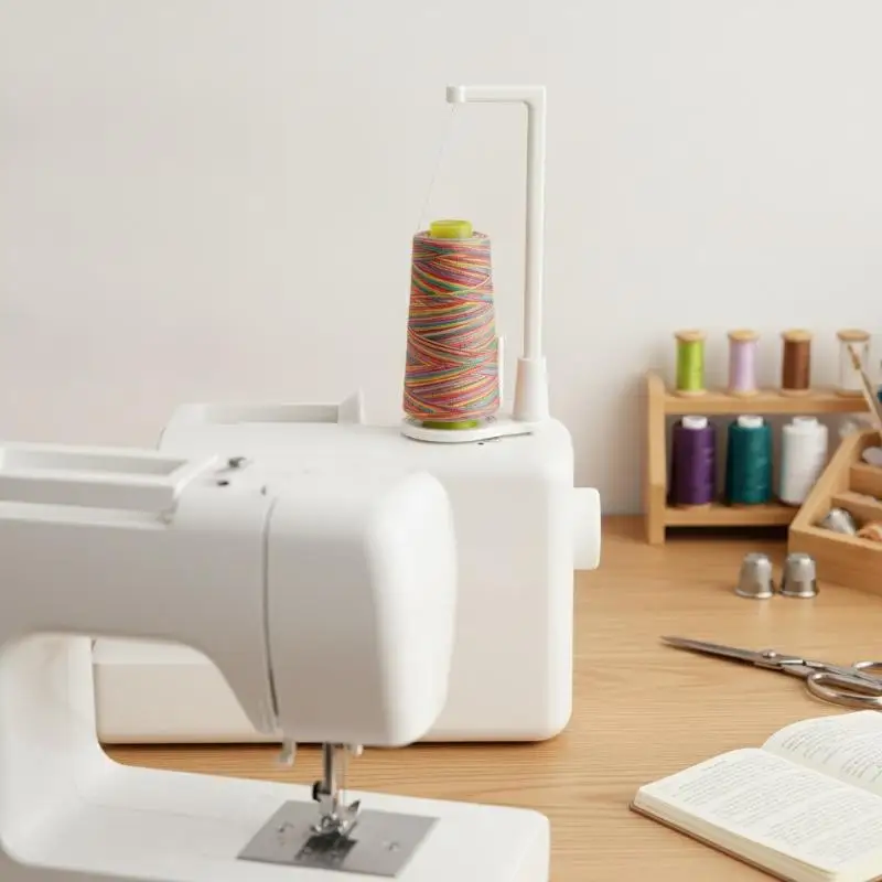 Sewing Machine Thread Stand 3D Printed Anti- Spool Rack Heavy Duty for Industrial Sewing Workshop Storage Use