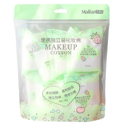 Pieces Of Makeup Remover Cotton Portable And Individually Packaged Cotton Disposable Cleansing Cloth Facial Beauty Tools