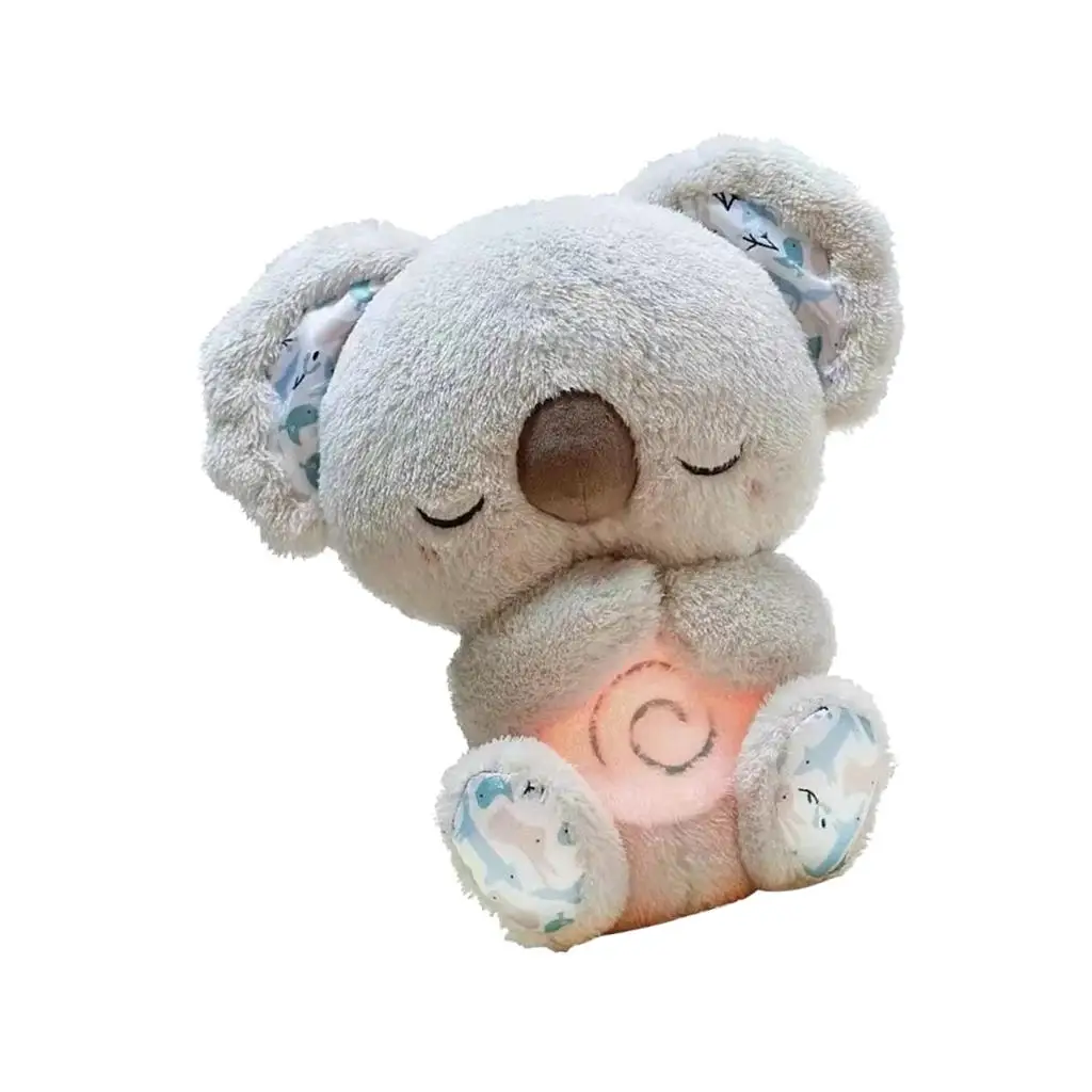 Koala Bear Plush Doll Realistic Animals Toy Comfortable Rhythmic Breathing