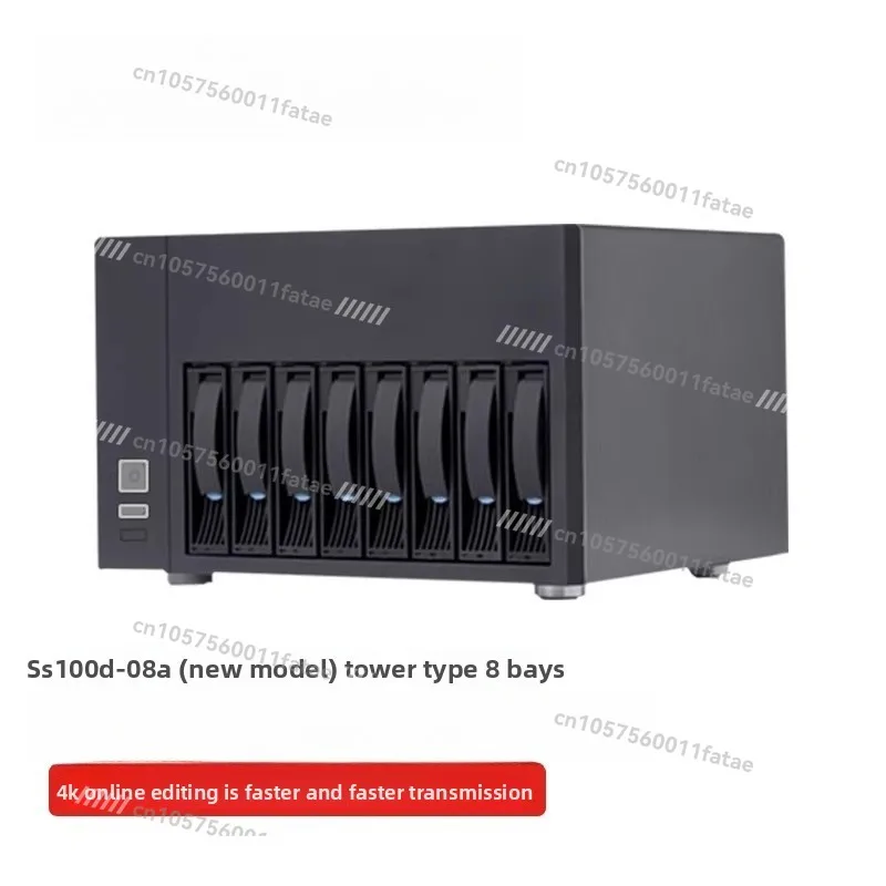 Professional 4K Video Editing Storage SS100D 08A High Speed Array Cabinet