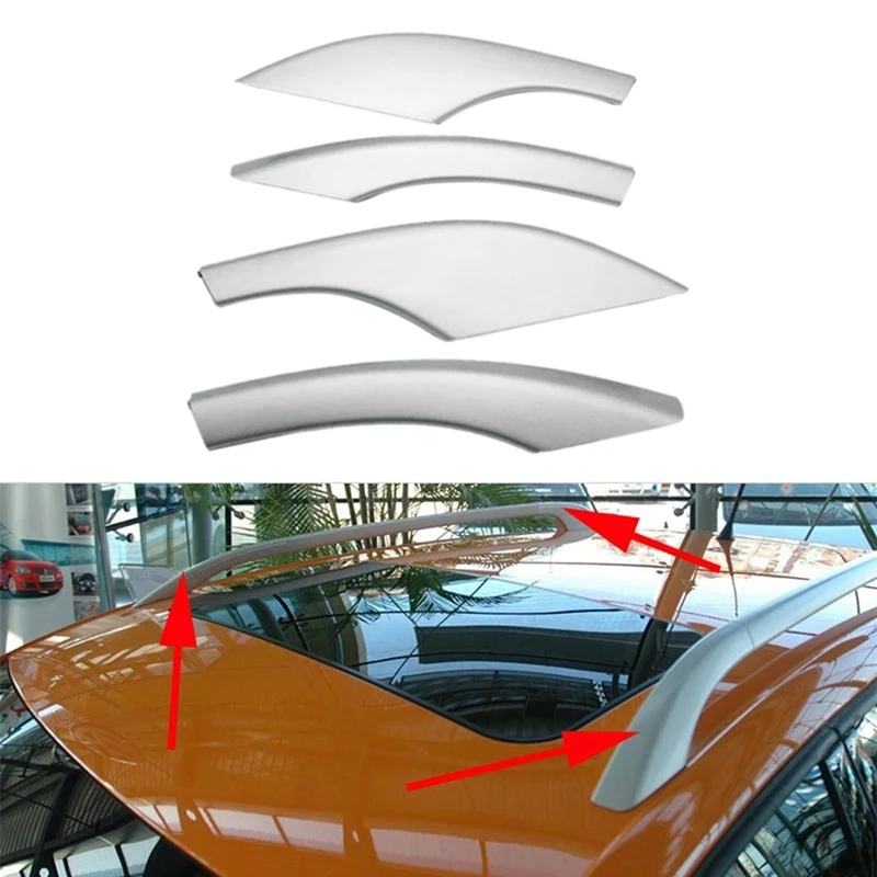 Car Roof Luggage Rack Guard Cover Cap Lid For VW CROSS POLO 2007-2011