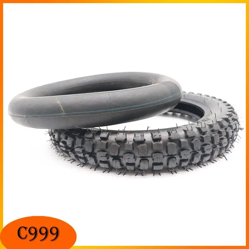 Hochwertiger 3.00-12 Zoll Reifen & Schlauch 12 Zoll Reifen für Trail Offroad Dirt Bike Motocross Motorrad