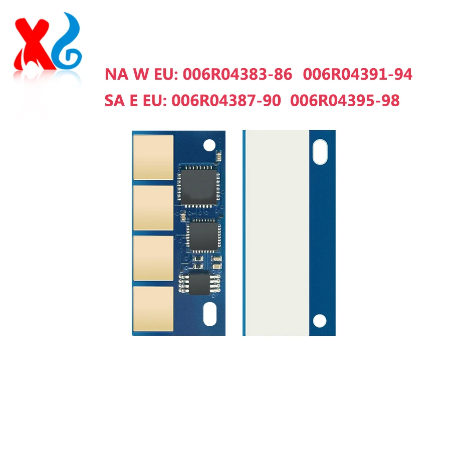 

C235 C230 Toner Chip For Xerox C230 C235 006R04383 006R04384 006R04385 006R04391 006R04392 006R04393 006R04394 NA WEU SA EEU