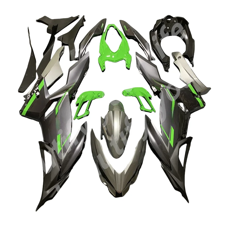 

Ninja 400 новые обтекатели для Kawasaki EX400 Ninja400 18 -24 мотоцикл 2018 - 2024 полный комплект обтекателей чёрный зеленый серый