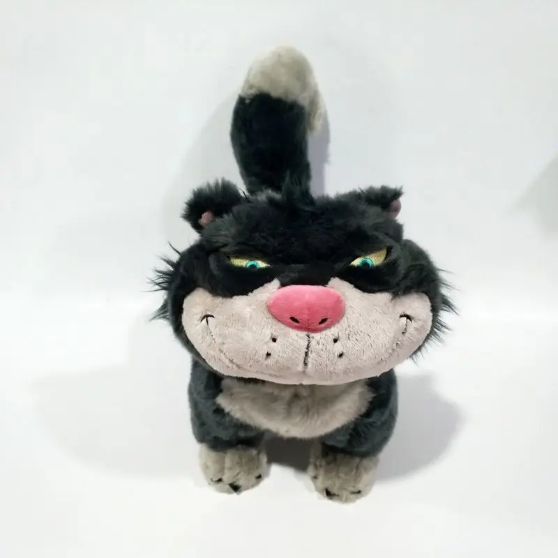

Disney Cartoon Anime Cinderella Lucifer Bad Cat 33cm Plush Toy Stuffed Anime Doll With Embroidery Label Kids Birthday Gift