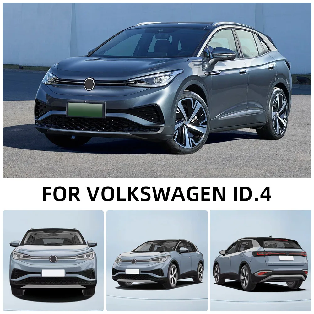 منظمو تخزين الباب الخلفي الأمامي لسيارة Volkswagen VW ID.4 2021-2023 صندوق تخزين مسند الذراع للباب ملحقات داخلية #2