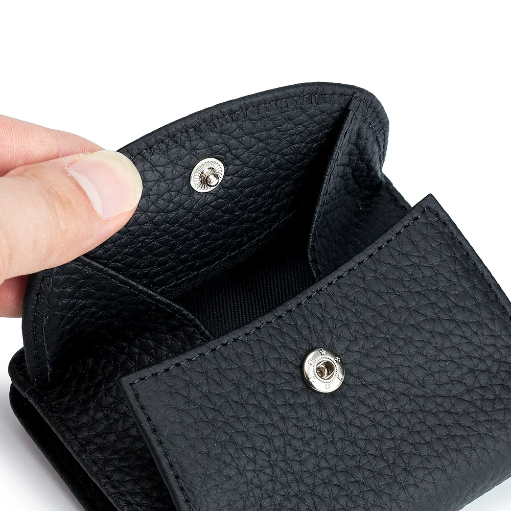 Women Wallet Genuine Leather Rfid Blocking Credit Card Wallets Fashion Girl Wallet Short Compact Cute Small Coin Purse for Women