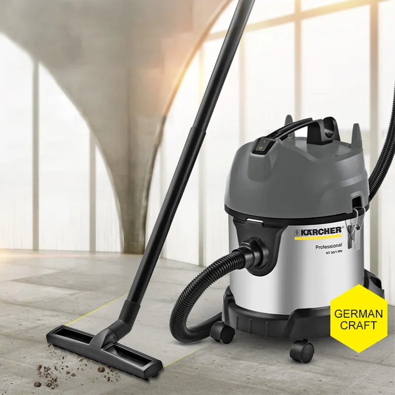 Machine de nettoyage humide et sec 20L 1500W, aspirateur puissant à usage domestique ou Commercial, collecteur de poussière