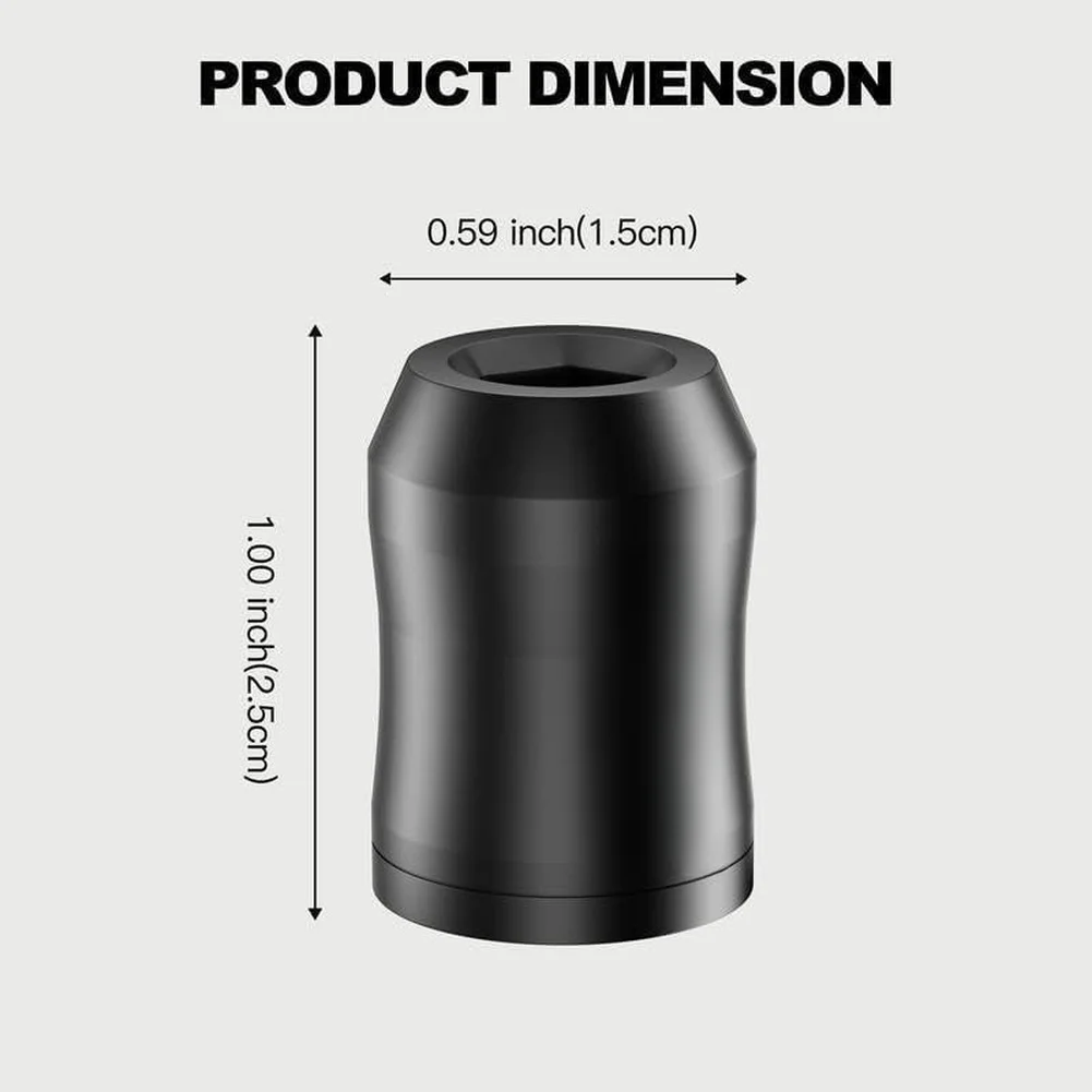 1/2Pcs Magnetizer And Demagnetizer Tool With Dual Magnets Aluminum Alloy Hex Shaft 6.35mm For Drill Bits And Screwdrivers