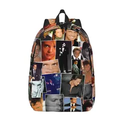 Luis Miguel Mexico Singer Backpack for Men Women Teenage Student Work Daypack Collage Y2K Live Laptop Shoulder Bag Outdoor