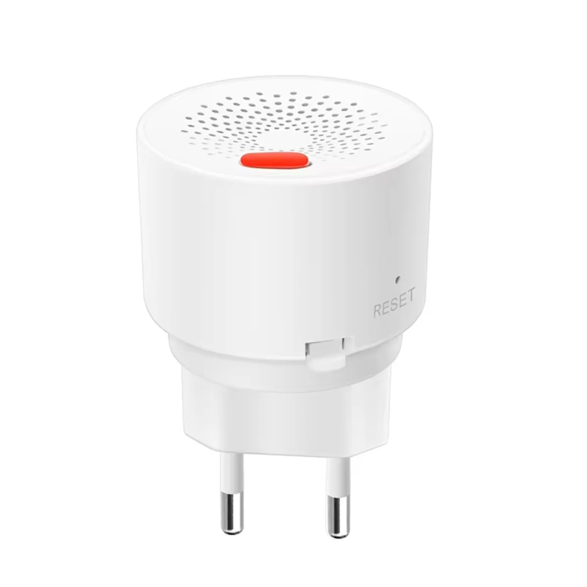 ABSQ-Tuya WIFI Natural Gas Sensor Combustible Household Smart LPG Gas Alarm Detector Leakage Sensor EU Plug