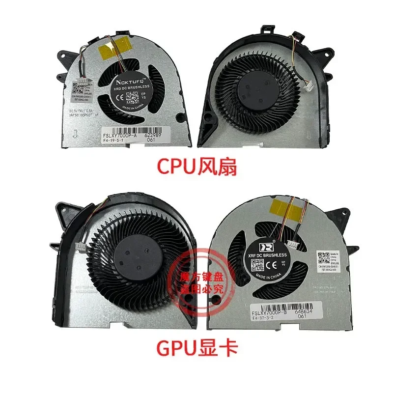 Fan for Lenovo Savior Y530P Y7000P 2019 Y540P Y545P Laptop Cooling Fan Replacement 2018