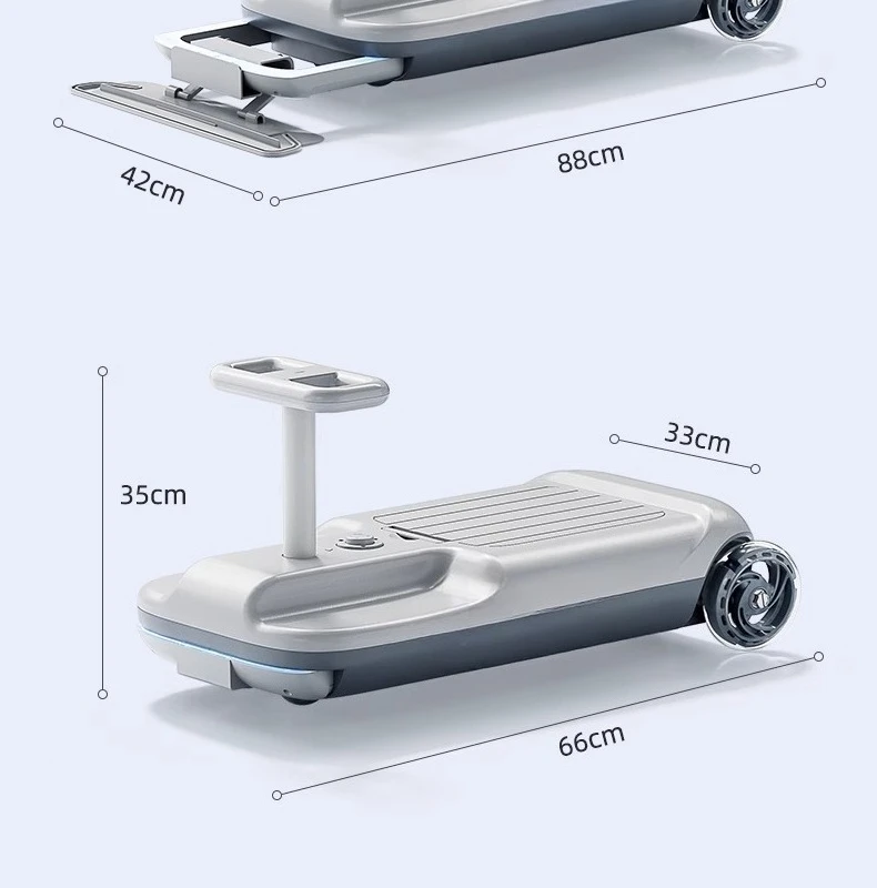 Carro elétrico torcido, scooter de longo alcance