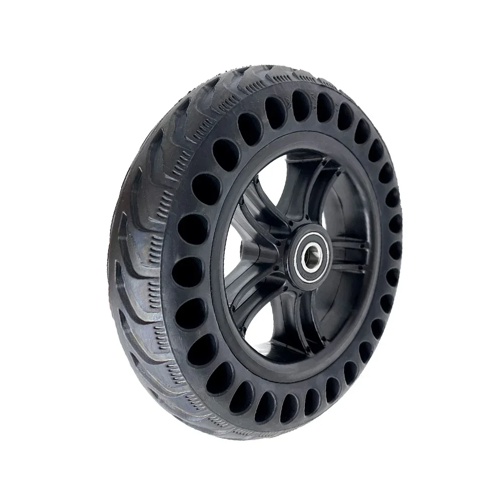 200x50 Solid Wheel with 12MM Bearing for Mini Electric Scooter 8x2 Inch Non Pneumatic Auxiliary Front Wheel