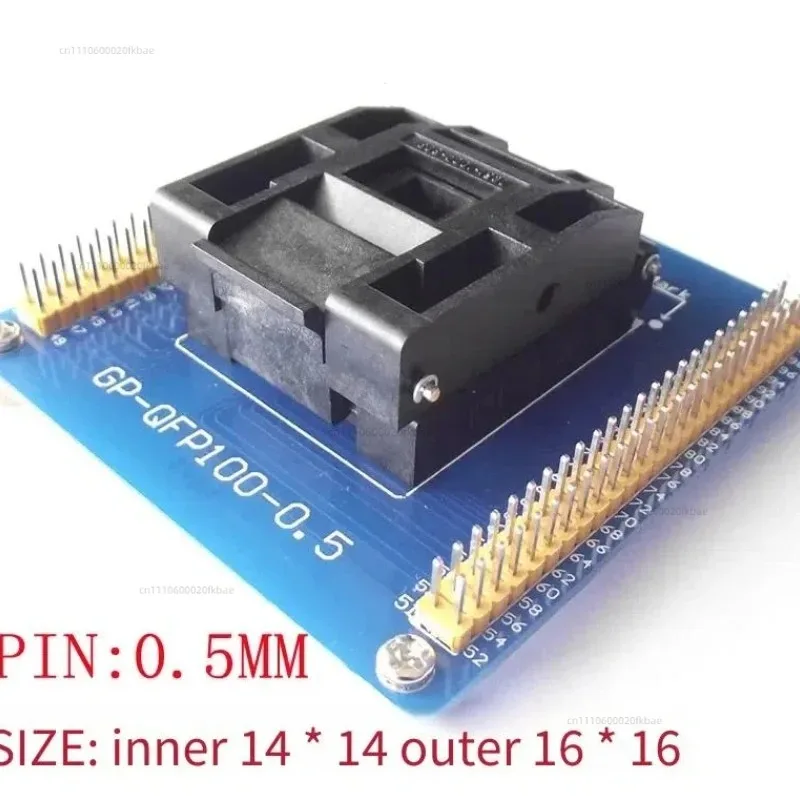 IC51-1004-809-23 Test Programming Socket QFP100 TQFP100 LQFP100 Programming Socket