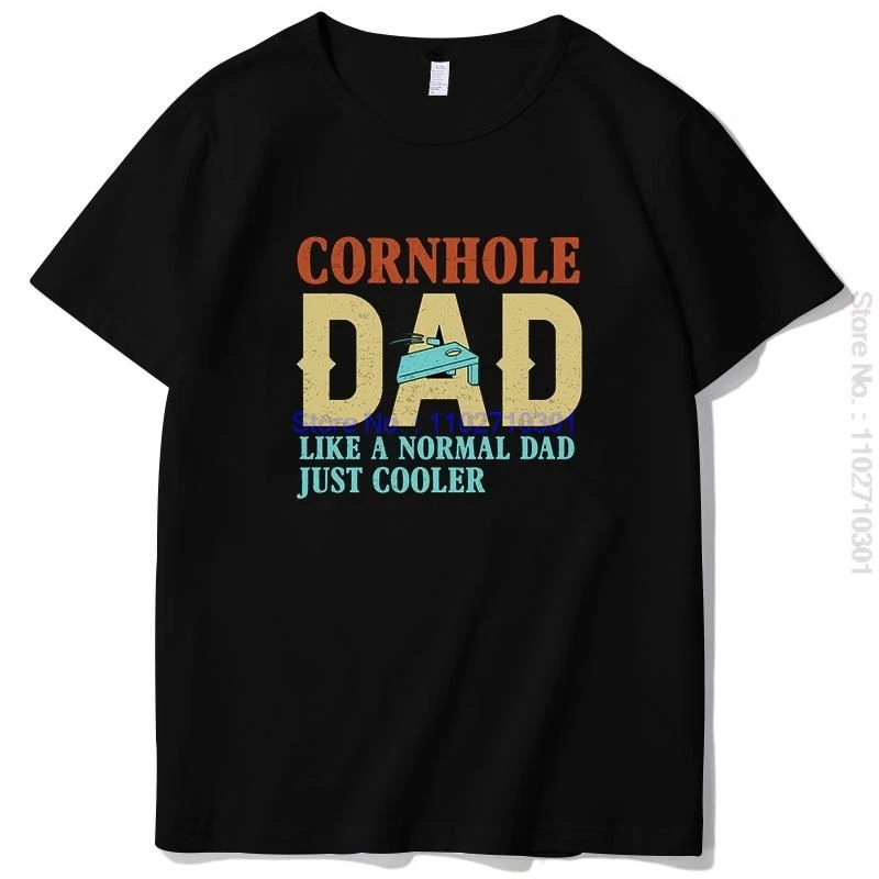 

Dad Like Normal Birthday Gift T-Shirt Dad Just Cooler Fashion Graphic T Shirts Summer Cotton Short Sleeve T Shirt Mens Clothes