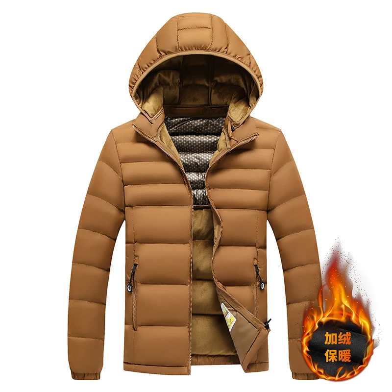 

New Lightweight Down Hooded Jacket Windproof Down Jacket for Both Men Women Wearing Outdoor Parkas Winter Warm Down Jacket