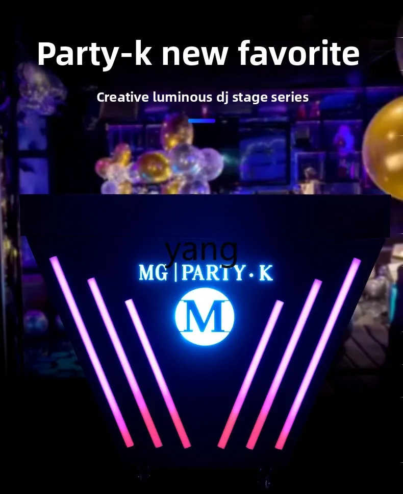 TGF Bar Disc Table Party Room Disc Table Removable Voice Console