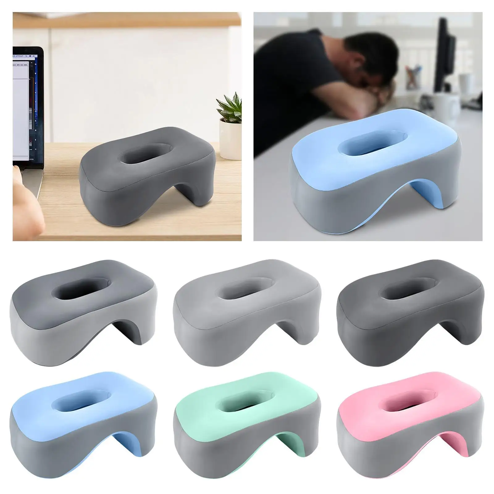 Napping Rest Pillow for Office with Removable Breathable Pillowcase Office Neck Support Pillow for Lunch Break Office Adults