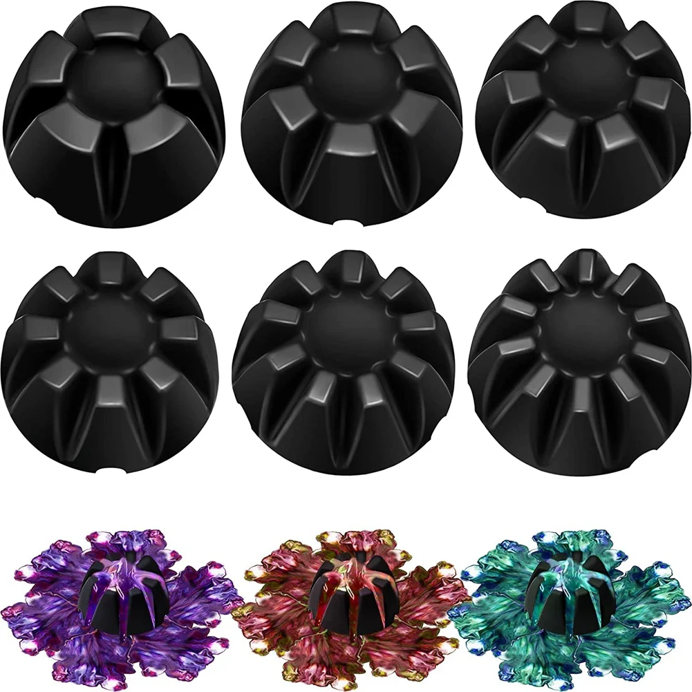 

6 Pieces Flower Pour Cup Acrylic Pouring Flower Strainers Pour Painting Supplies Strainer for DIY Pouring Acrylic Paint