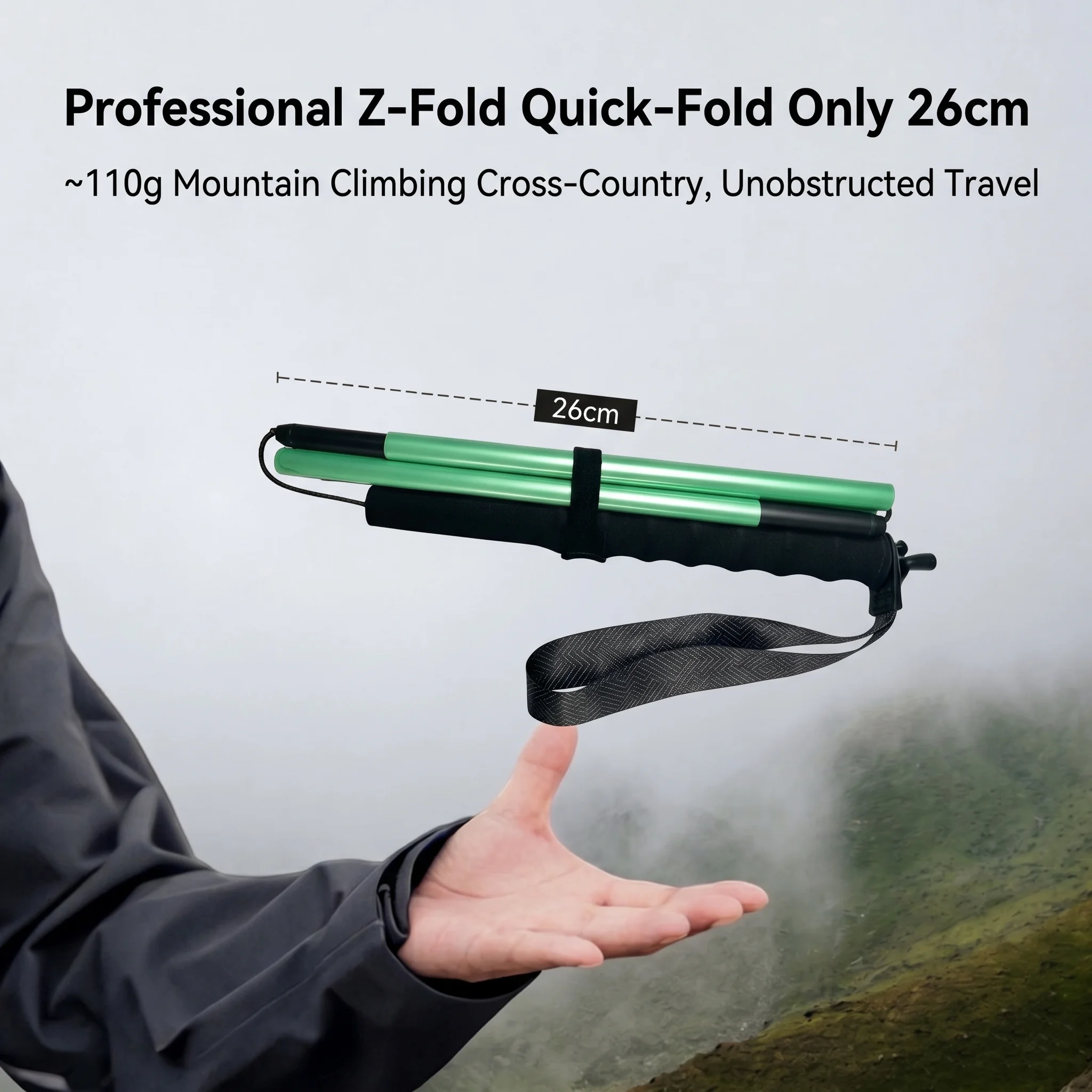 1 paire de bâtons de trekking  - Carbon Fiber Trekking Poles Ultralight Pair avis et prix