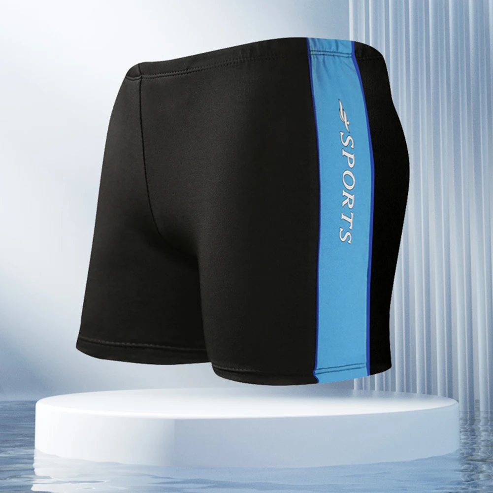 Men's Quick Dry Sport Shorts for Beach Swimming and Gym Use Plus Size Swimwear Trunks in Bright and Classic Colors