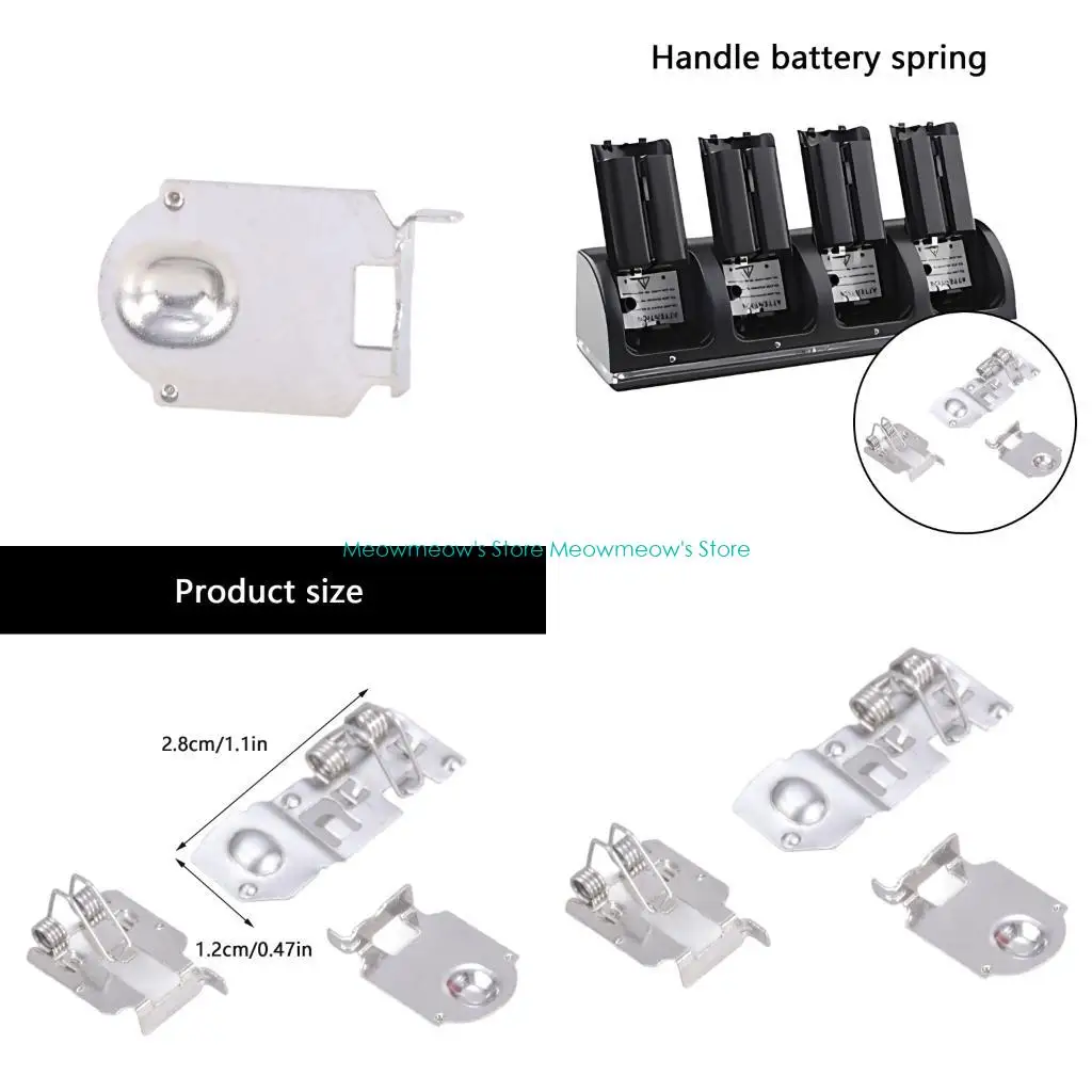 Terminaux batterie carte mère W91A Contacts à ressort Installation facile