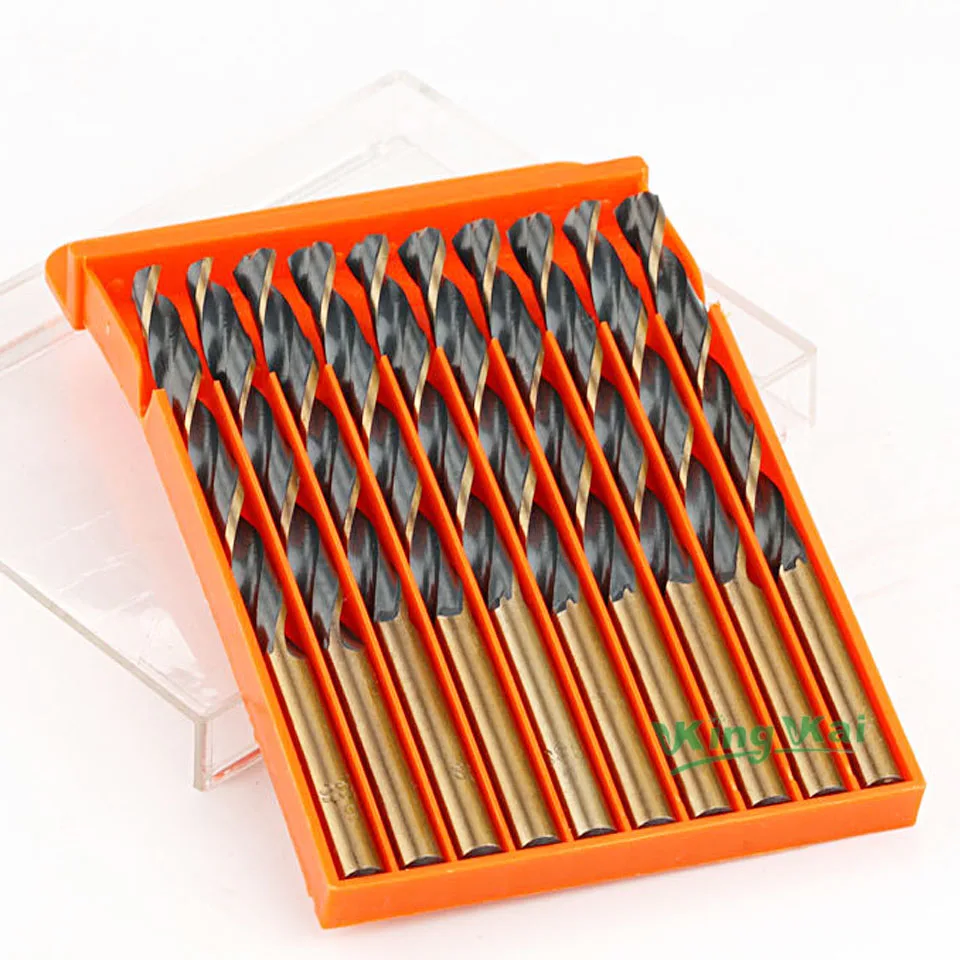 B 6.2mm HSS 4341 High Speed wiertła stalowe bity do wiertarki elektrycznej otwór na żelazo Al Cu Stailess Steel Wood Plastic metalowa płytka