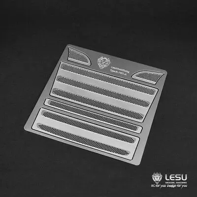 

LESU 1/14 Metal Cab Front Face Grille Fence B style For RC Tamiyaya Tractor Truck Model Toys Accessories Th04762-SMT8