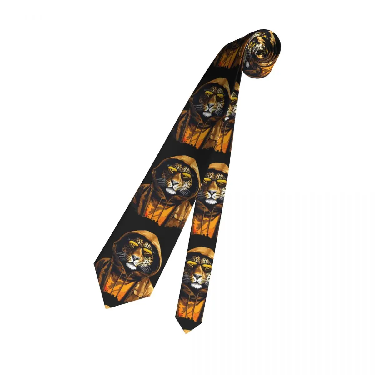 Custom African Ethnic Style Pattern Tie Men's Classic Silk Pattern Necktie for Business