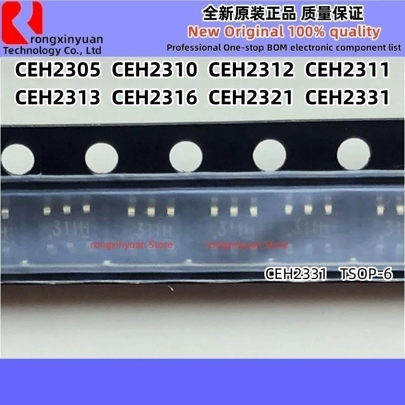 

50Pcs CEH2305 2305 CEH2310 2310 CEH2311 2311 CEH2313 2313 CEH2316 2316 CEH2321 2321 CEH2331 2331 CEH2312 2312 TSOP-6 100% New