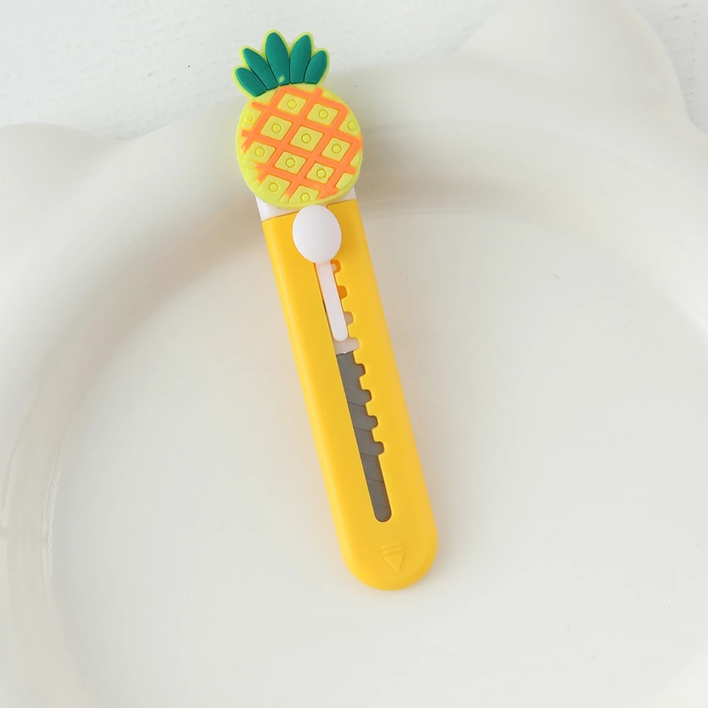 Paper Cutter Metal Portable Cutting Knife Stationery Razor Blade Plastic Mini Utility Knife For Art Projects Office Diy Crafts