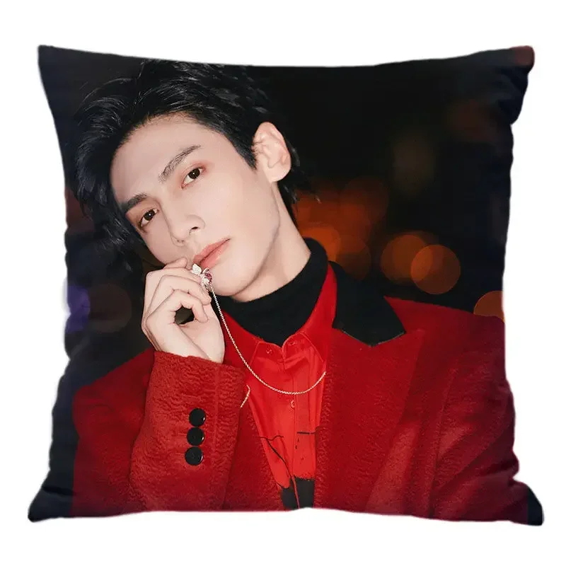 Luo Yunxi Pillowcase Pretty Scholar Same Paragraph Star Photo Poster Cushion Cover Surrounding Souvenir Pillow Covers Decorative