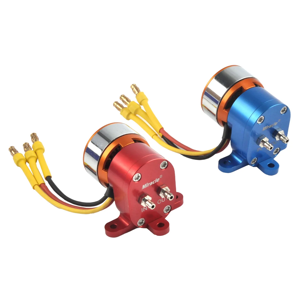 Smoke Pump With Brushless Motor ESC For Gas Engine RC Airplane Red/Blue Miracle