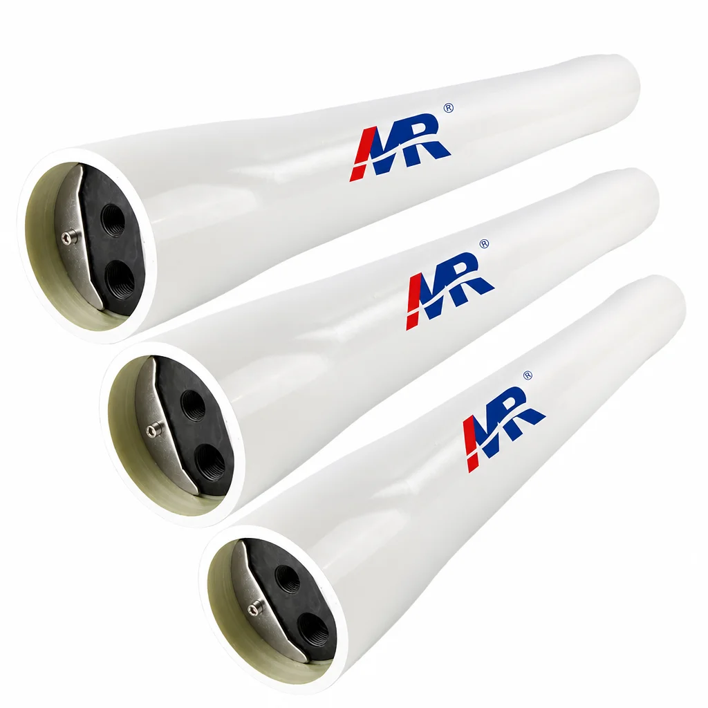 MR MR-40E300 4-Inch 4040 FRP Membrane Housing Shell RO Water Treatment Plant High Pressure 300PSI 1-Element 1-Year 500L/Hour CE