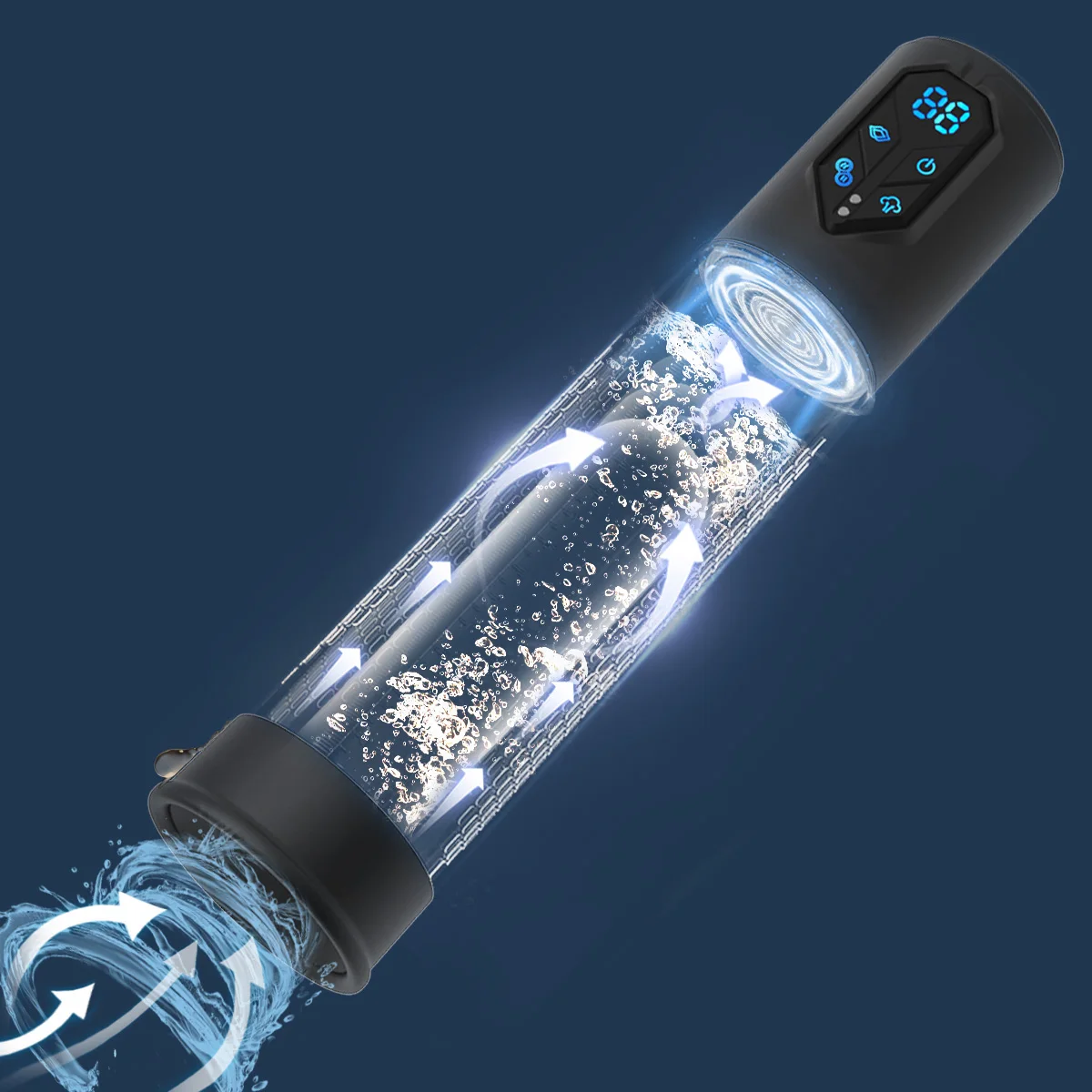 Elektryczna pompka do penisa Sex zabawki dla mężczyzn przedłużenie penisa automatyczna IPX7 pompka wodna do penisa powiększenie penisa Dick erekcja pociąg penisa