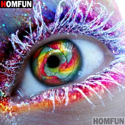 HOMFUN Full Square/Round Drill 5D DIY Diamond Painting