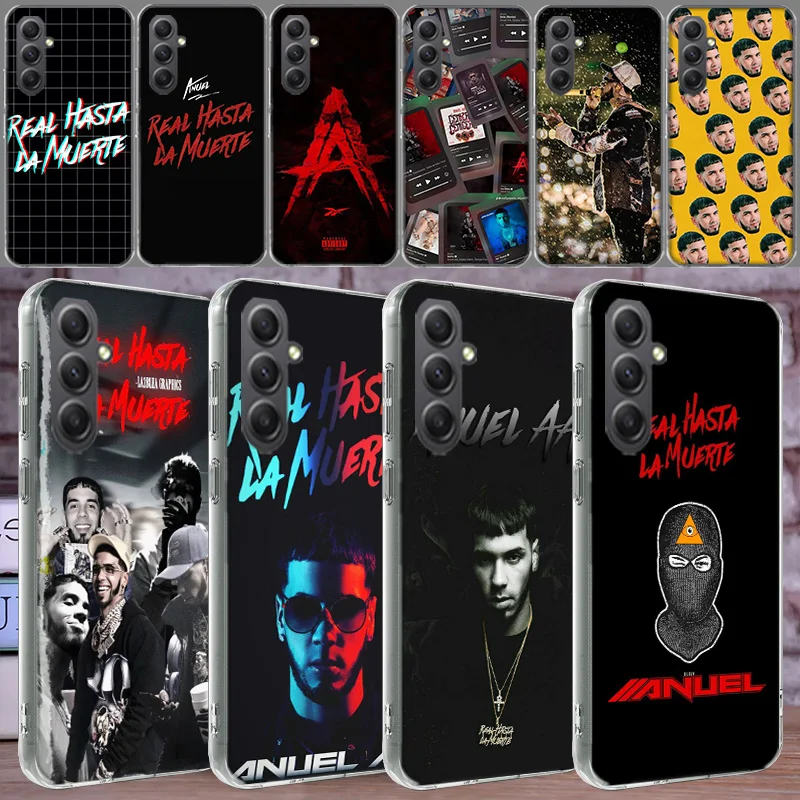 Anuel AA Real Hasta La Muerte Phone For Samsung Galaxy A15 A25 A35 A55 A71 A51 A41 A31 A21 A11 M12 M30S M31 M32 M51 M52 J8 J6 J4